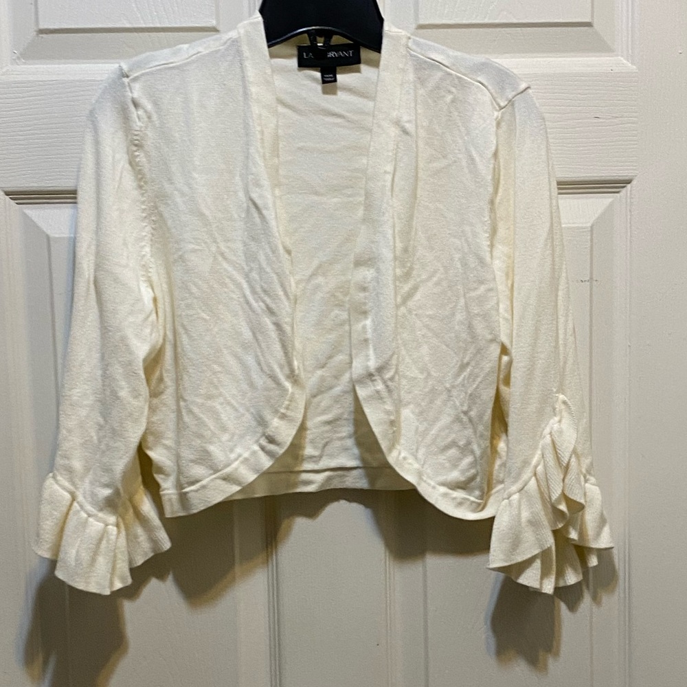 Lane Bryant Size 14/16 Cream Shrug